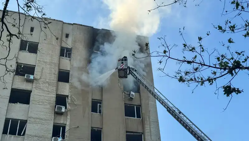 Harkov'da Rusya'dan Gelen İHA Saldırısında 27 Kişi Yaralandı