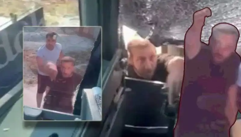Turistleri Taşıyan Otobüse Taşlı Saldırı: Korkunç Anlar Yaşandı