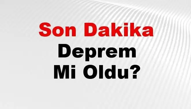 Hatay'da Son Dakika Deprem! Kandilli ve AFAD Raporları Açıklandı