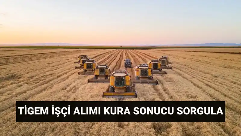 TİGEM 306 İşçi Alımında Sonuçlar Açıklandı! Mülakat Tarihleri Neler?