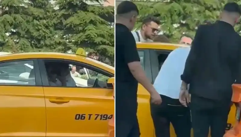 Trafikte Tartışma Büyüdü: Taksi Şoförüne Yumruklu Saldırı!