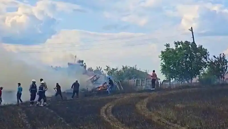 Tarlayı Kundaklayan Şüpheli, 96 Saatte Polisin Dikkatini Çekti