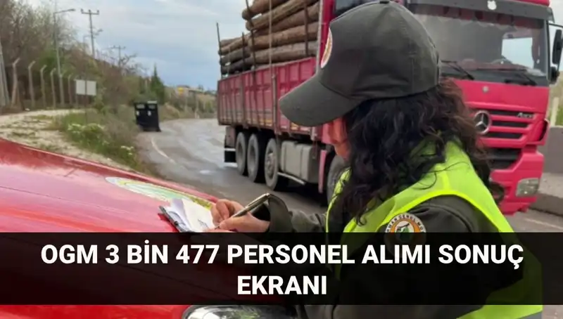 Orman Genel Müdürlüğü Personel Alım Sonuçları Açıklandı: Beklenen Tarih ve Detaylar!