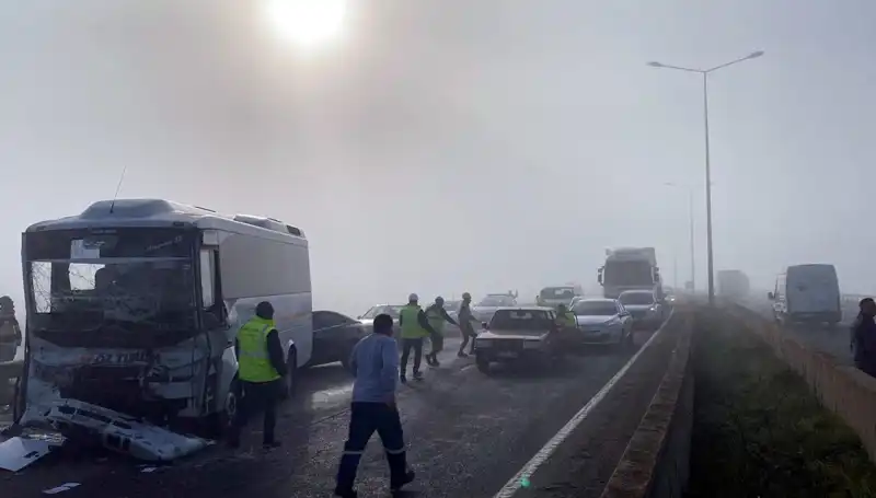Sis Ve Visibility Problemi: 7 Kişinin Yaralandığı Kaza