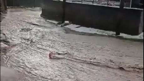 Sivas’ta Şiddetli Yağışlar: Dolu Sele Yol Açtı, Zarar Büyüyor