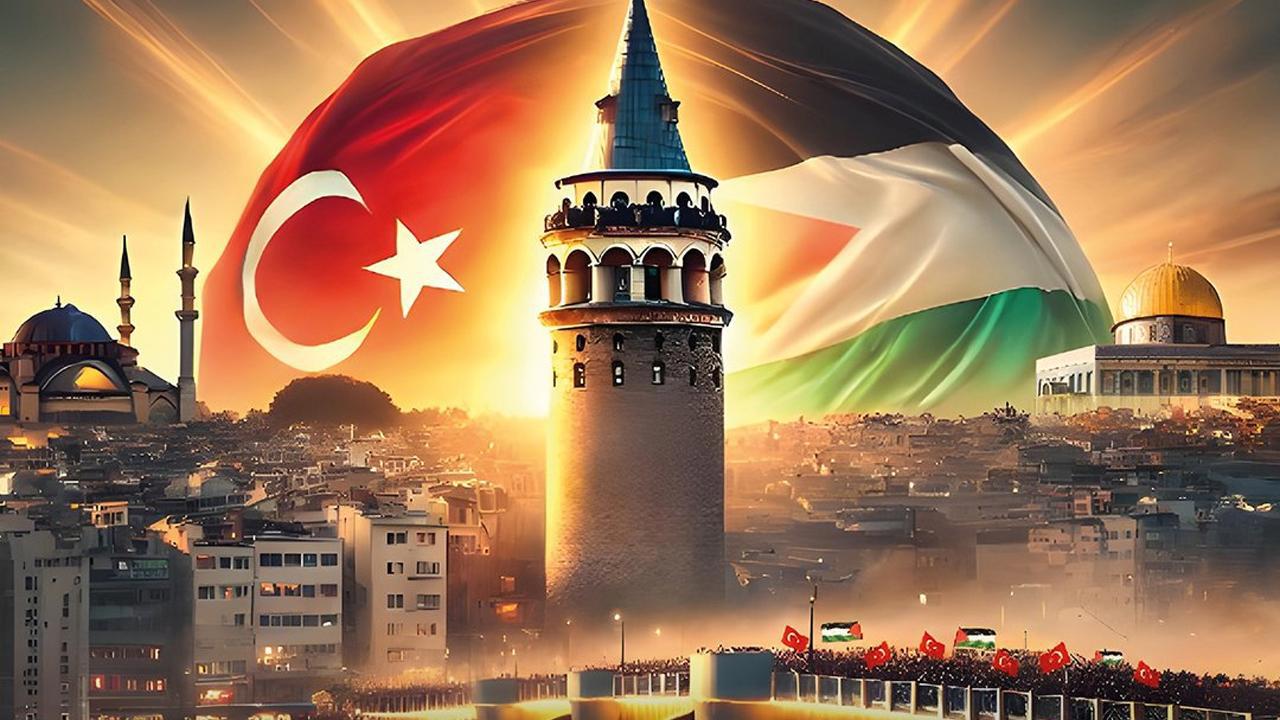 İstanbul'da Filistin Dayanışması Etkinliği Düzenlendi