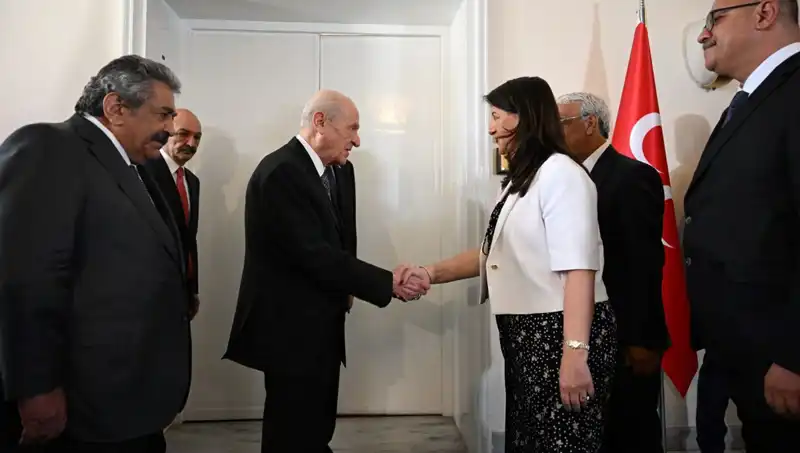 MHP Lideri Bahçeli, DEM Parti Heyeti ile Tarihi Toplantı Gerçekleştirdi