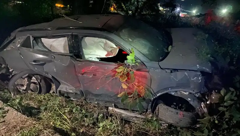Alkollü Sürücü Takla Attı: Araç Hurda Yığınına Döndü, Hayatını Kaybetmedi!