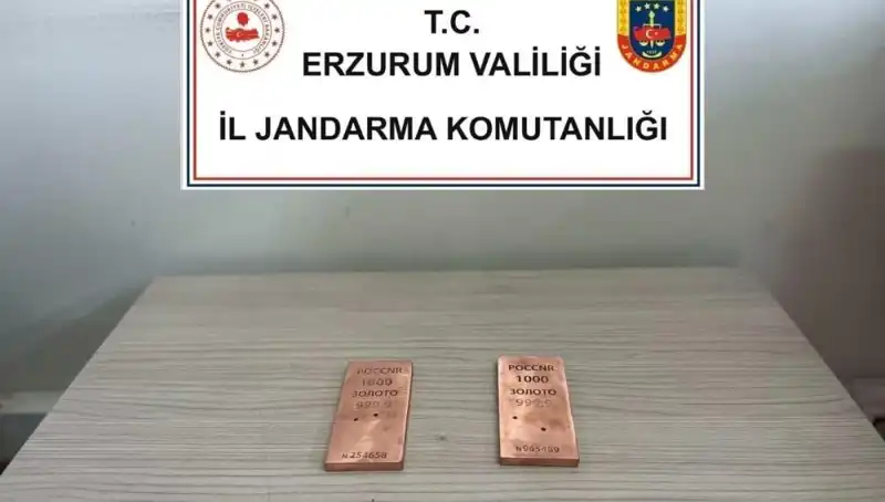 Güvenlik Güçleri 2 Kilo Sahte Külçe Altın Ele Geçirdi!