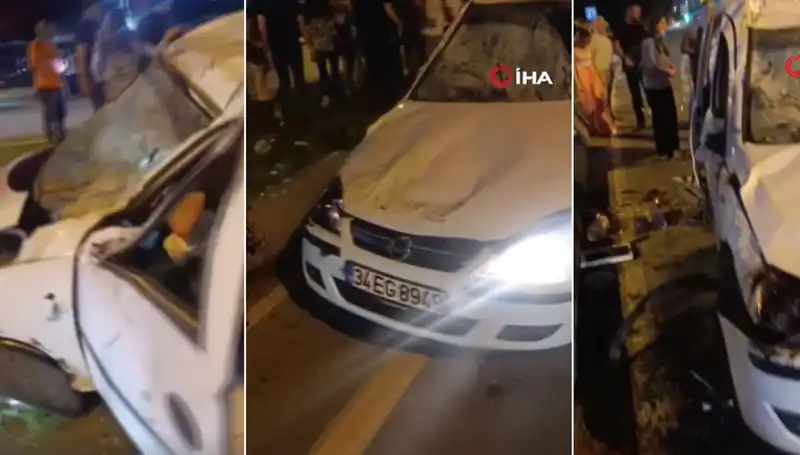 İstanbul Sahil Yolunda Şans Eseri Ucuza Atlatılan Kaza: Detaylar Ortaya Çıktı