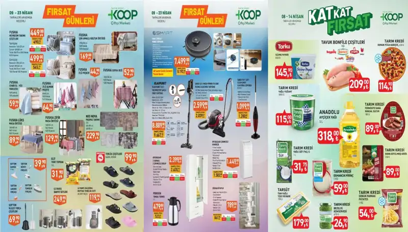 Tarım Kredi KOOP Marketleri'nden Şaşırtan İndirimler: 12-23 Nisan Fırsatlarını Kaçırmayın!