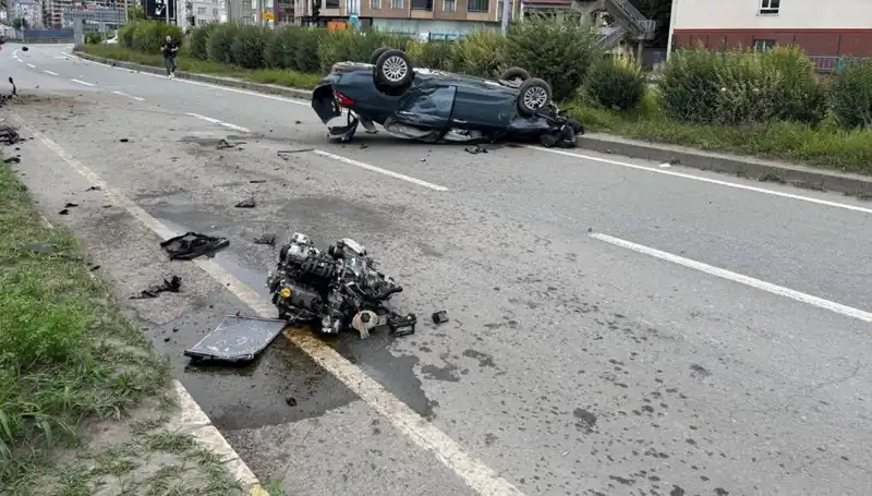 Artvin'de Çok Şiddetli Kaza: Biri Çocuk İki Kişi Hayatını Kaybetti