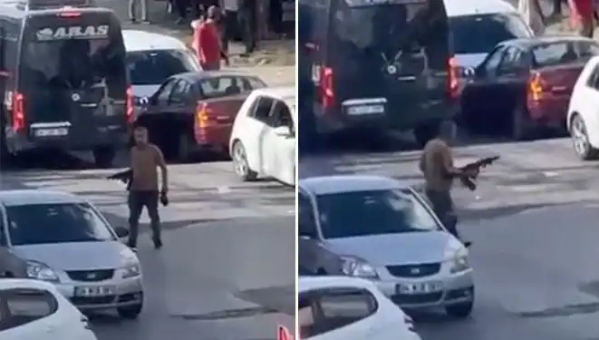 Başakşehir'de Pompalı Tüfekle Sokağa Çıkan Kişi Korku Saçtı