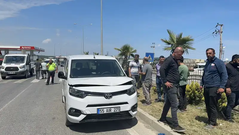Samsun'da Bisiklet Sürücüsüne Aracın Çarpması Can Aldı