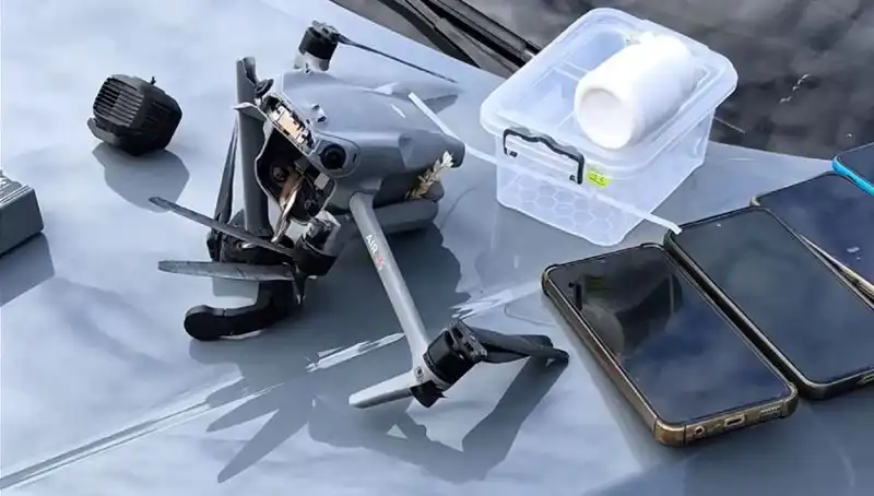 Uyuşturucu Sevkıyatı amacını İfade Eden Drone Hedef Alındı