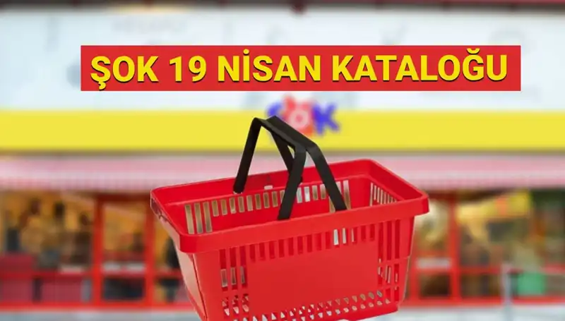 ŞOK Market'lerde 19-23 Nisan Aktüel Ürün Kataloğu İle Efsane İndirimler