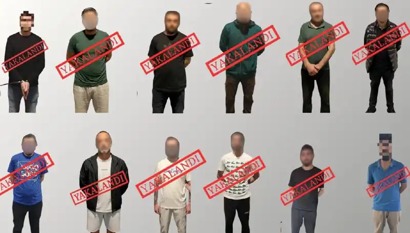 Kırmızı Bültenle Aranan 12 Kişi Yakalandı: Yasa Dışı Faaliyetlerin Peşindeyiz!