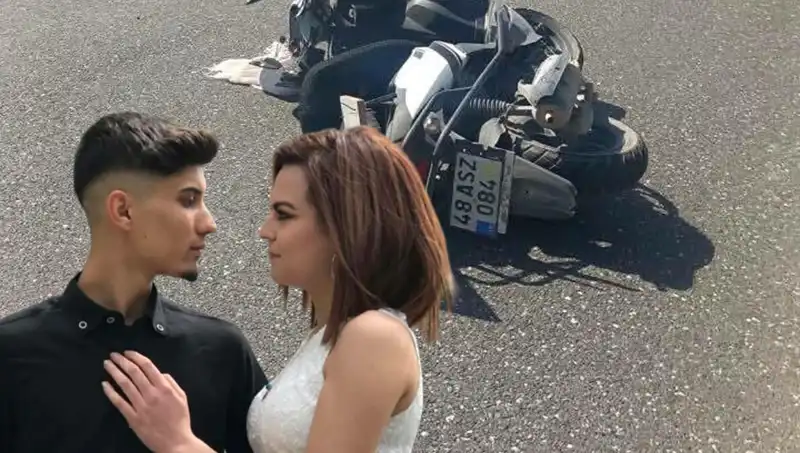Genç Çiftin Motosiklet Kazası: Hayalleri Yolda Kaldı