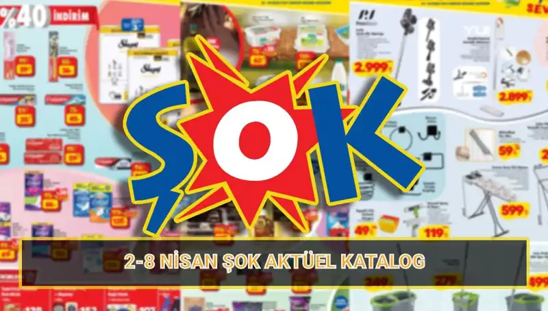 ŞOK 2-8 Nisan Kataloguyla Temizlikte Tasarruf Dönemi Başlıyor!