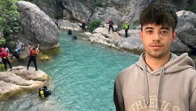 Kayonda Suya Düşen Çocuk Muhammet İçin Arama Kurtarma Çalışmaları Başladı