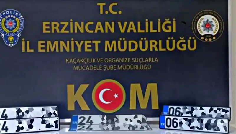 Erzincan'da APP Plaka Operasyonu: Ülke Genelinde Şok İddialar Ortaya Çıktı