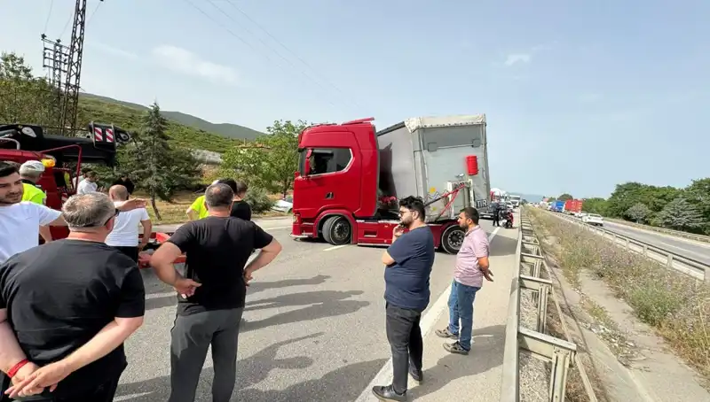 Seyir Halindeki Araçta Arı Soktu: Trafik Kilitlendi, Şok Edici Anlar