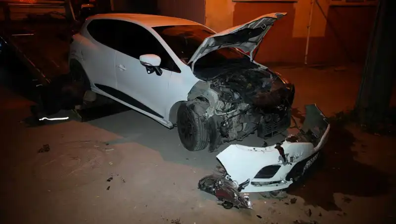 Alkollü Sürücünün Dehşet Verici Kazası: 5 Araç Zarar Gördü