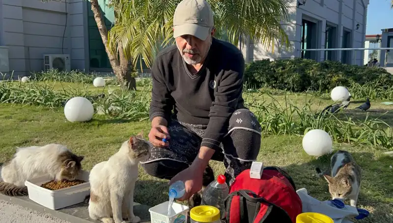 59 Yaşındaki Adamın Günlük 8 Kilometre Yürüyüşü ile Merhameti Büyülüyor