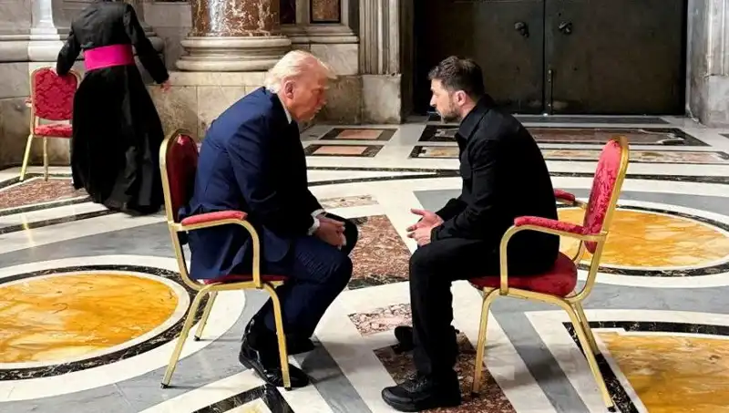 Zelenski, Trump ile En İyi Görüşmelerinin Vatikan’da Gerçekleştiğini Açıkladı
