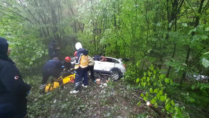 Direksiyon Hakimiyetini Kaybeden Araç Ormana Uçtu: Can Pazarının Ardındaki Felaket
