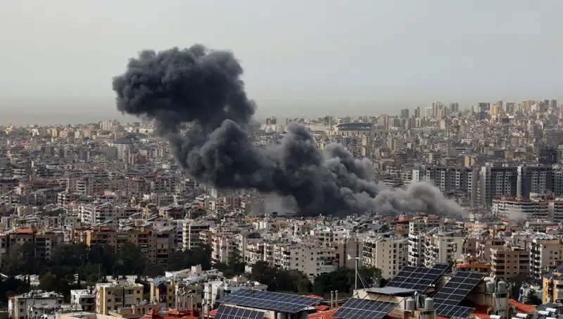 İsrail Ordusu, Beyrut'un Güneyinde Şiddetli Saldırı Düzenledi: 3 Ölü, 7 Yaralı
